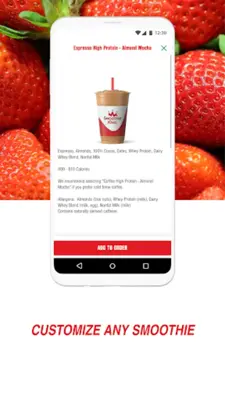 Smoothie King android App screenshot 4